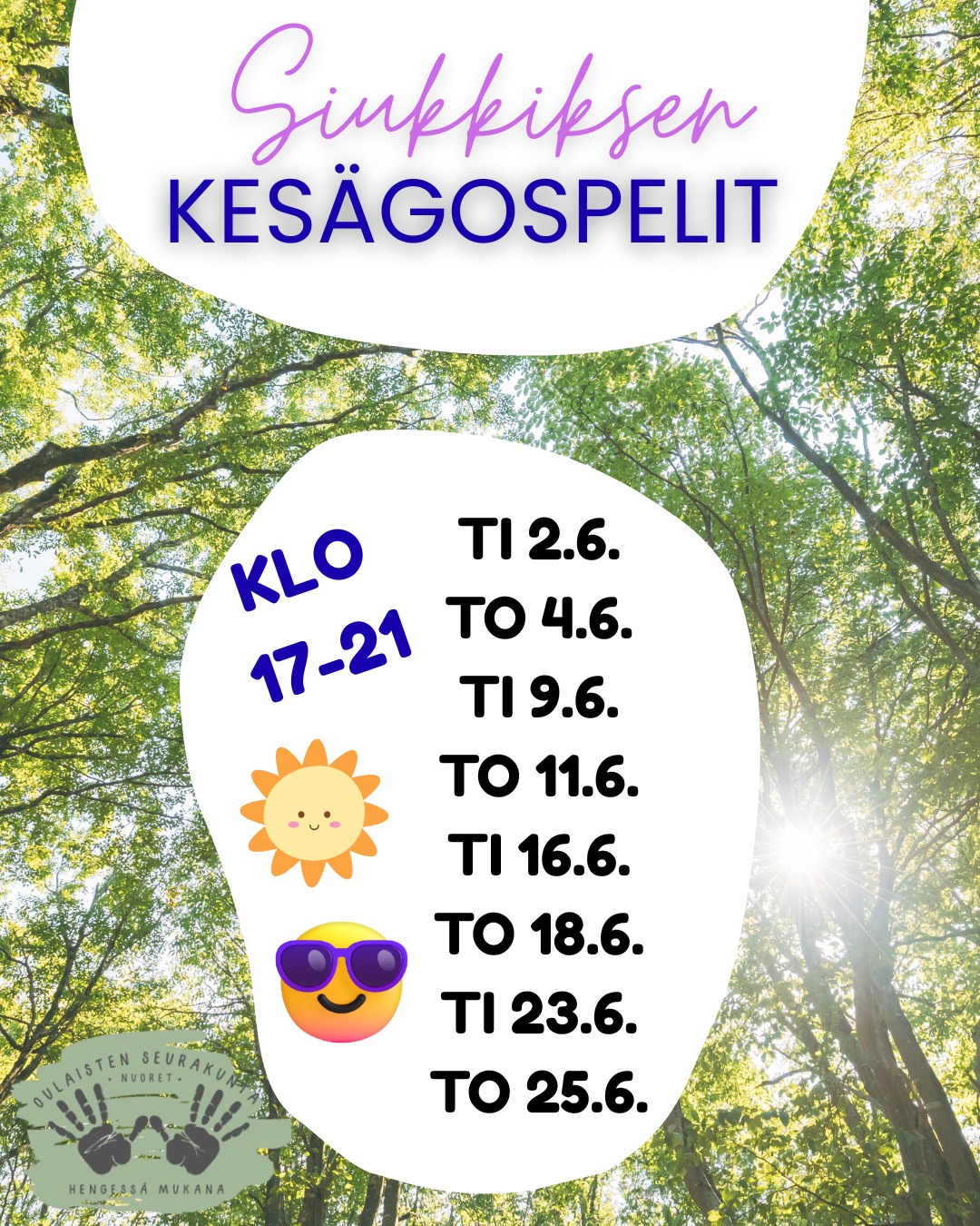 Kesägospelien mainoskuva